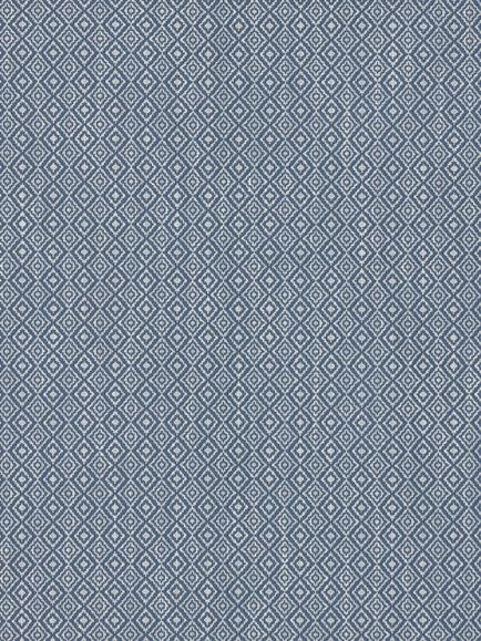 John Lewis Diamond Weave Made to Measure Curtains or Roman Blind, Blue, 