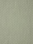 John Lewis Diamond Weave Made to Measure Curtains or Roman Blind, Myrtle Green