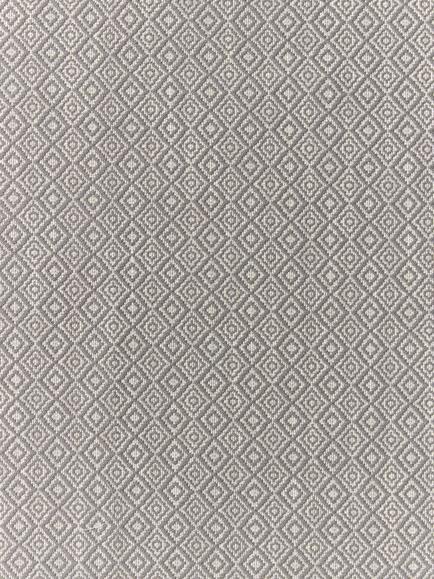 John Lewis Diamond Weave Made to Measure Curtains or Roman Blind, Grey, 