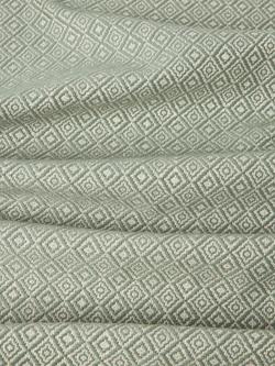 John Lewis Diamond Weave Furnishing Fabric - view 2, Myrtle Green
