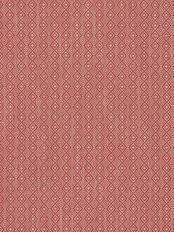 John Lewis Diamond Weave Made to Measure Curtains or Roman Blind, Paprika, 