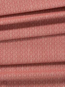 John Lewis Diamond Weave Furnishing Fabric - view 2, Paprika