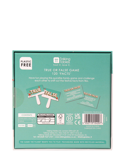 Talking Tables Fun Guy Santa Christmas True or False Game - view 2, Multi