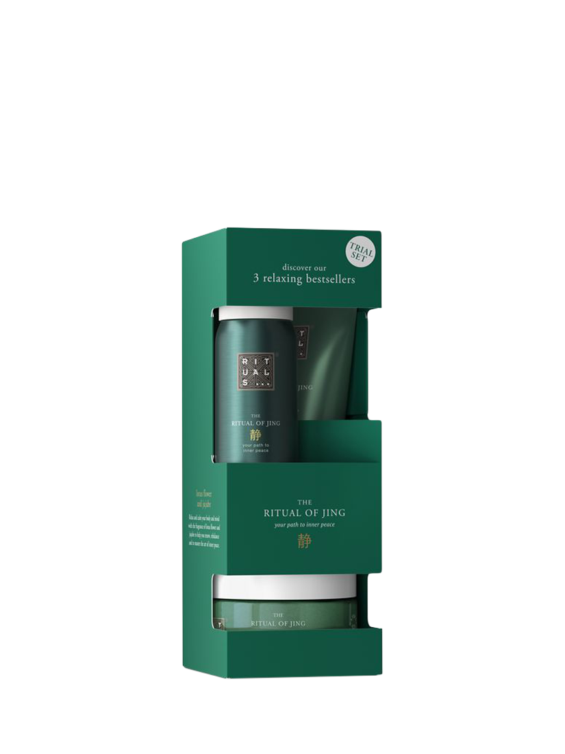 Product image 2 of 3, which shows Rituals The Ritual of Jing Trial Bodycare Gift Set