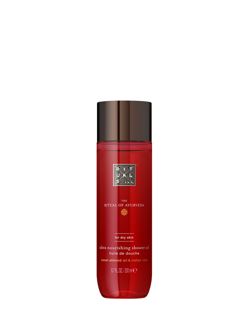 Product image 1 of 4, which shows Rituals The Ritual of Ayurveda Shower Oil, 200ml