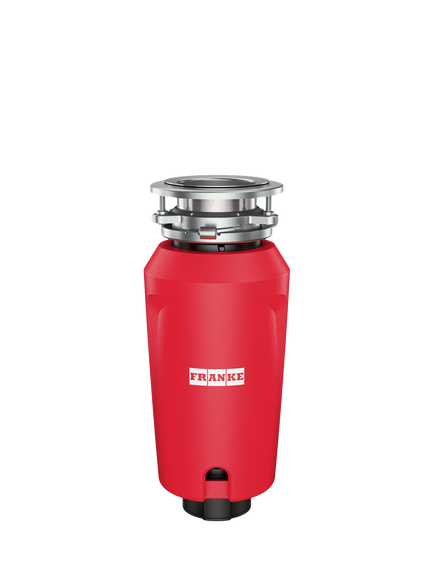 Franke Elite Slimline Continuous Feed Kitchen Sink Food Waste Disposal Unit, Red