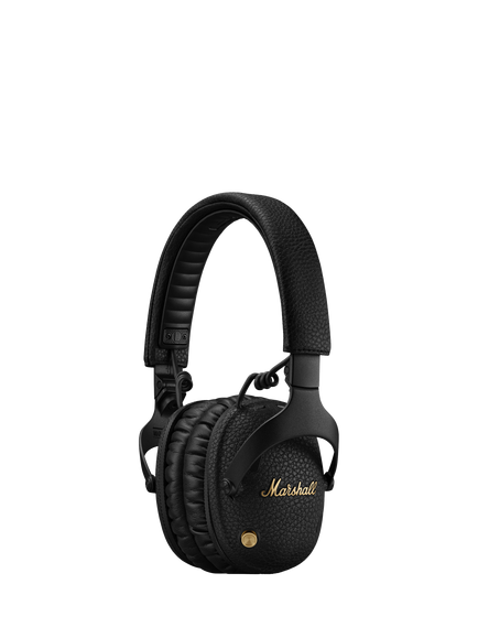 Marshall Monitor III ANC Noise Cancelling Wireless Bluetooth Over-Ear Headphones with Mic/Remote - view 2, Black