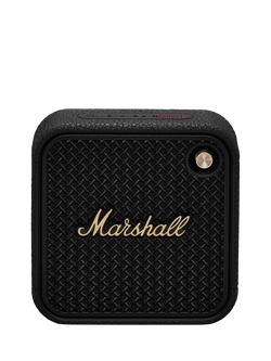 Marshall Willen II Portable Bluetooth Speaker, Black And Brass