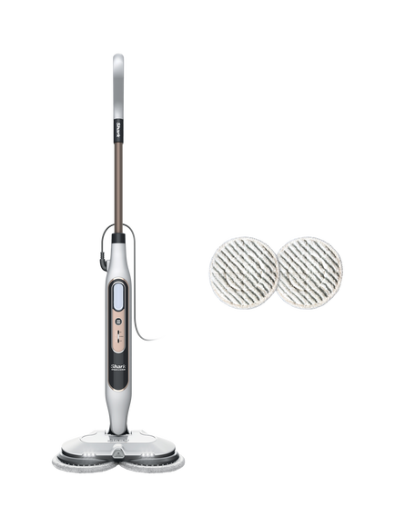 Shark Steam & Scrub S8201UK Automatic Steam Mop with Steam Blaster, White - view 2, White