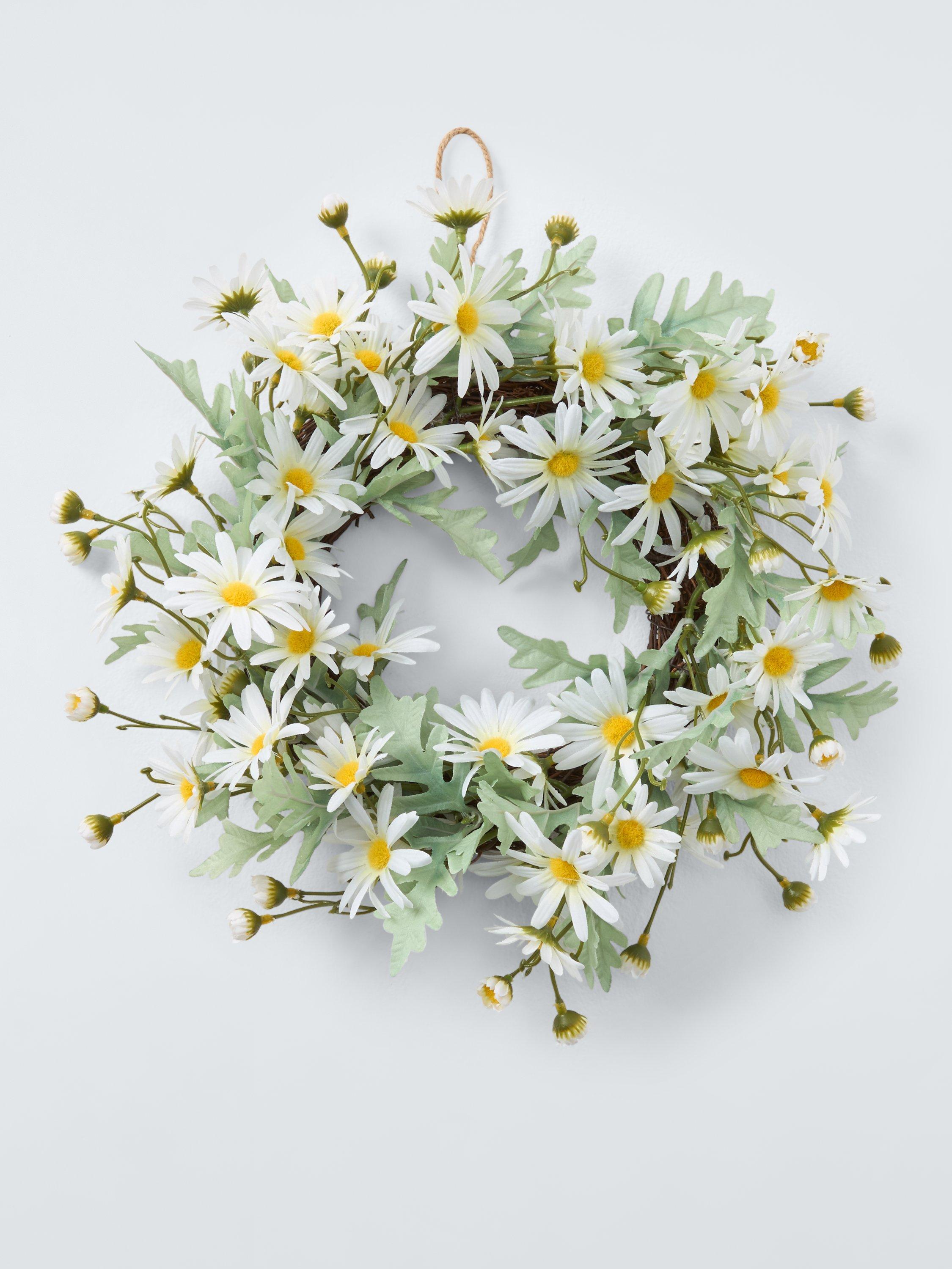 John Lewis Daisy Wreath, Dia.33cm