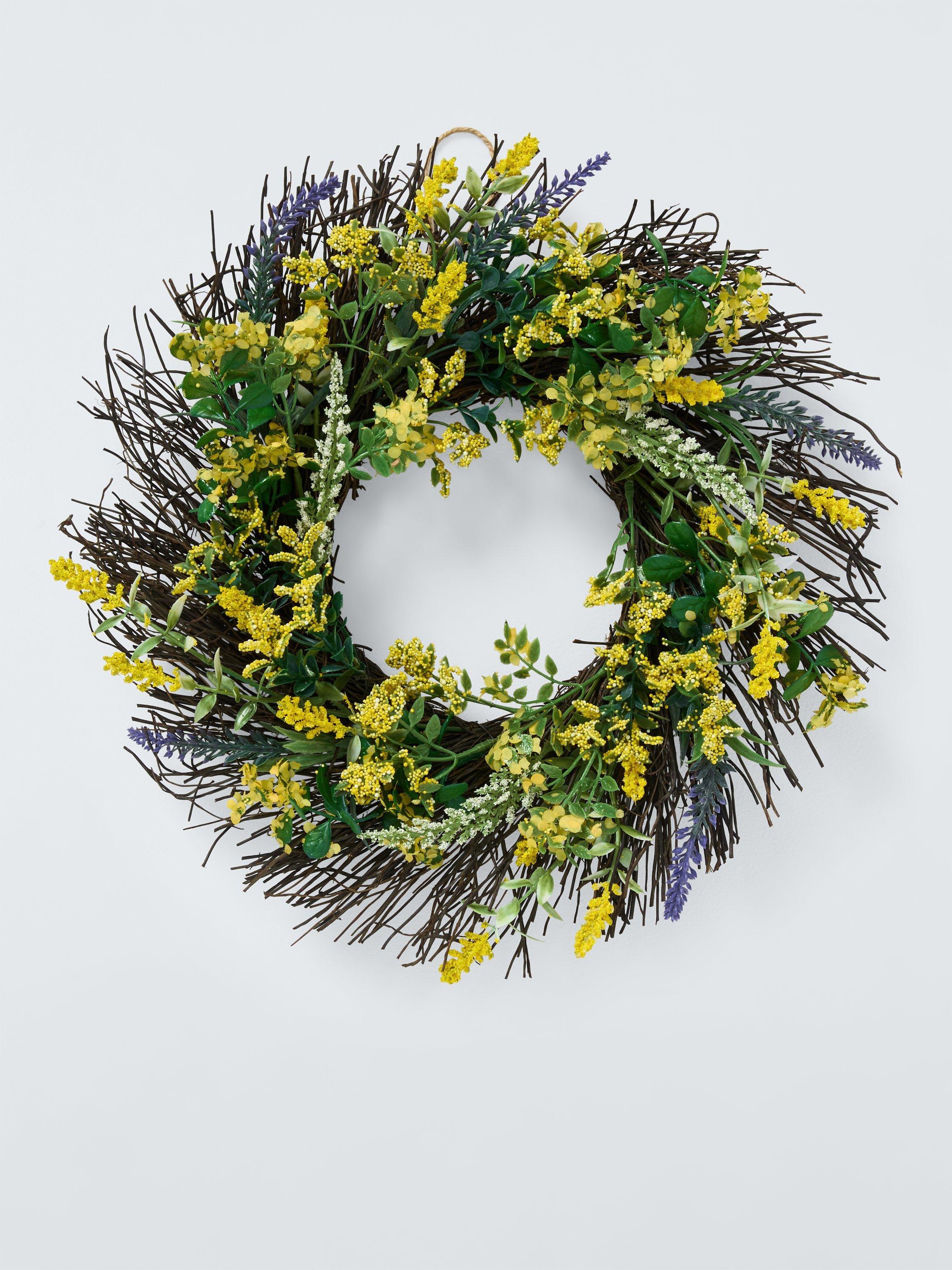 John Lewis Meadow Sprig Wreath, Dia.38cm