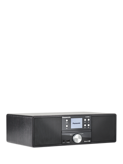 Panasonic SC-DM202 DAB+/FM/CD Bluetooth Music System, Black