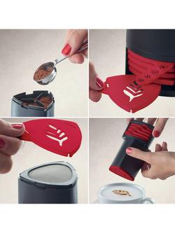 aerolatte Cappuccino Artist Stencils, Pack of 6 - view 2, Black