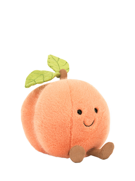 Jellycat Amuseables Peach Soft Toy, 