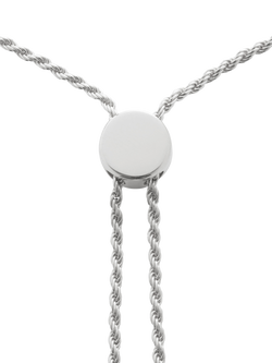 Monica Vinader Chain Link Bracelet - view 2, Silver