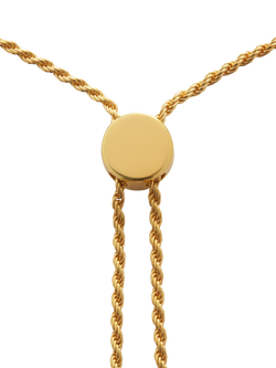 Monica Vinader Chain Link Bracelet - view 2, Gold