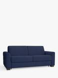 John Lewis Slumber Large 3 Seater Sofa Bed, Dark Leg, Ocean