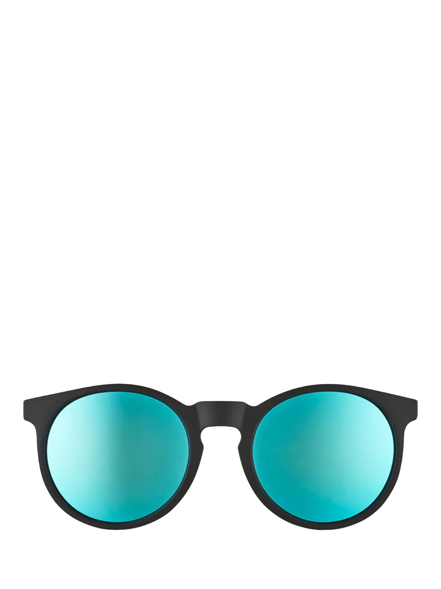 Product image 1 of 5, which shows goodr Unisex Circle G Ramble at Circle Bar Sunglasses, Black
