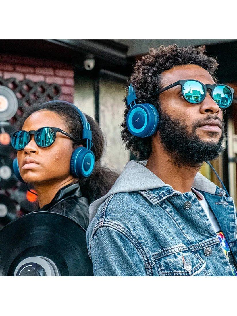 Product image 4 of 5, which shows goodr Unisex Circle G Ramble at Circle Bar Sunglasses, Black