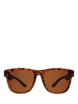 goodr Hellhound Hallucinations Square Tortoiseshell Sunglasses, Tortoiseshell