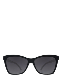 goodr Unisex Pop G - Approaching Cult Status Cat's Eye Sunglasses, Black, Black