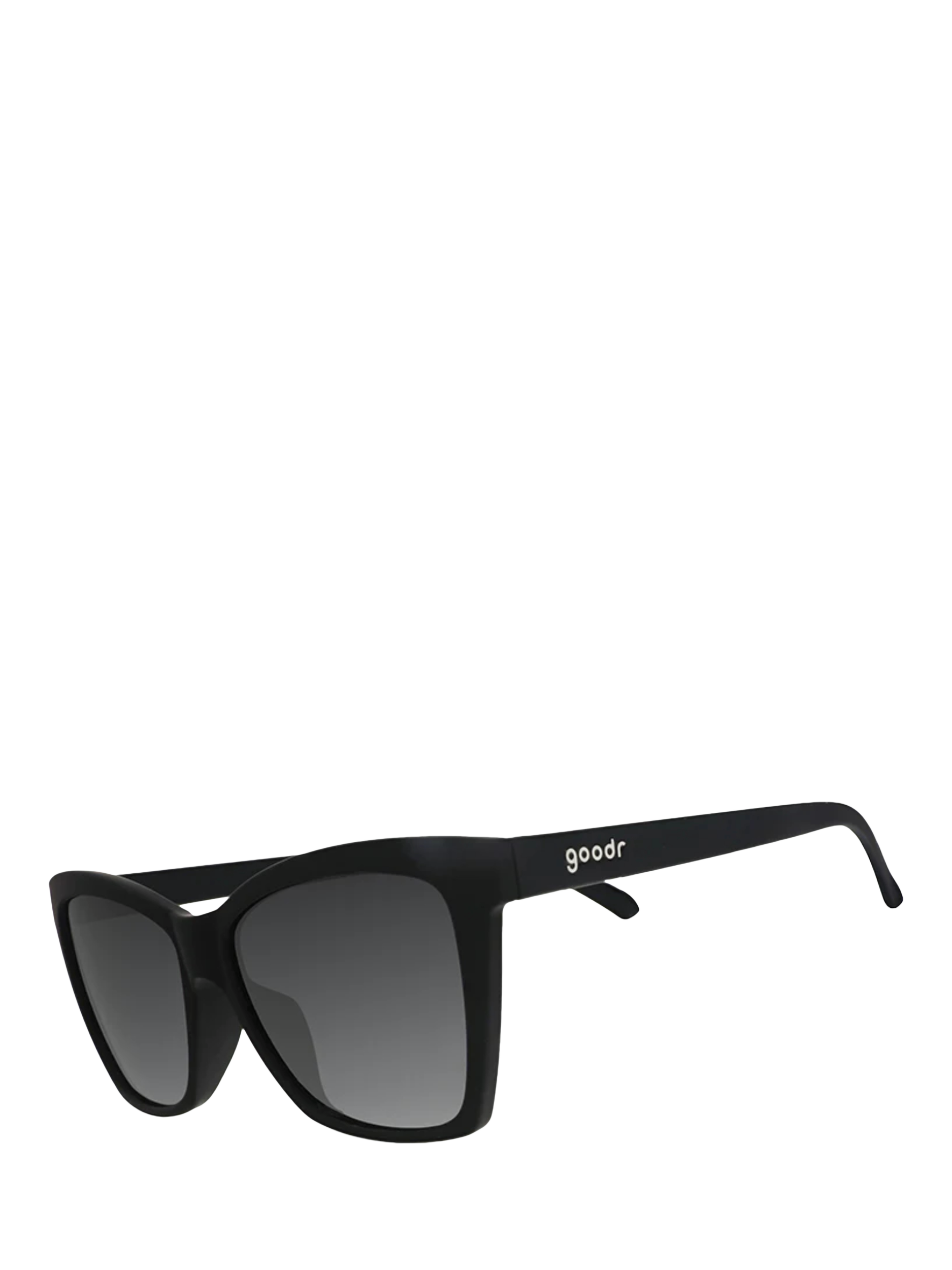 Product image 2 of 5, which shows goodr Unisex Pop G - Approaching Cult Status Cat's Eye Sunglasses, Black