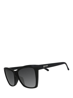goodr Unisex Pop G - Approaching Cult Status Cat's Eye Sunglasses, Black - view 2, Black