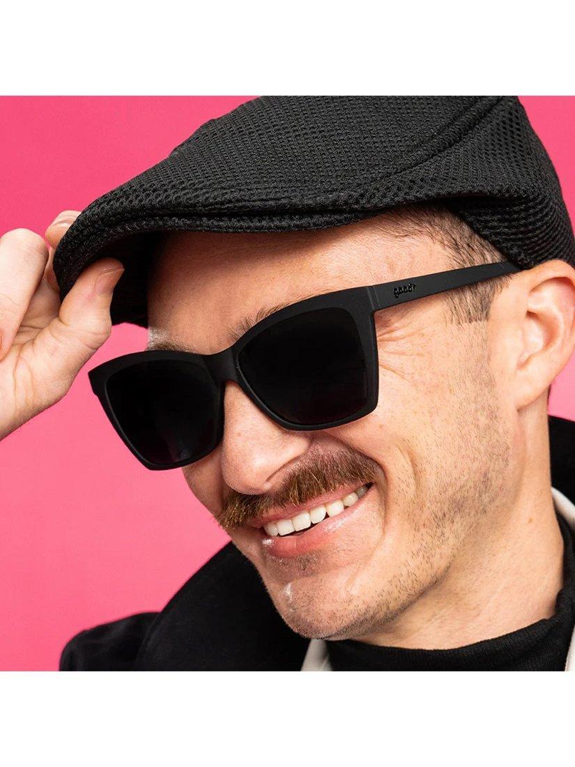 Product image 5 of 5, which shows goodr Unisex Pop G - Approaching Cult Status Cat's Eye Sunglasses, Black