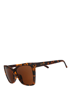 goodr Unisex Pop G - The Mod One Out Sunglasses, Tortoiseshell - view 2, Tortoiseshell