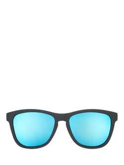 goodr Mick & Keith's Midnight Ramble Unisex Oval Sunglasses, Black, Black