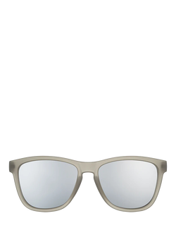 goodr Going to Valhalla Unisex Oval Sunglasses, Grey, Grey