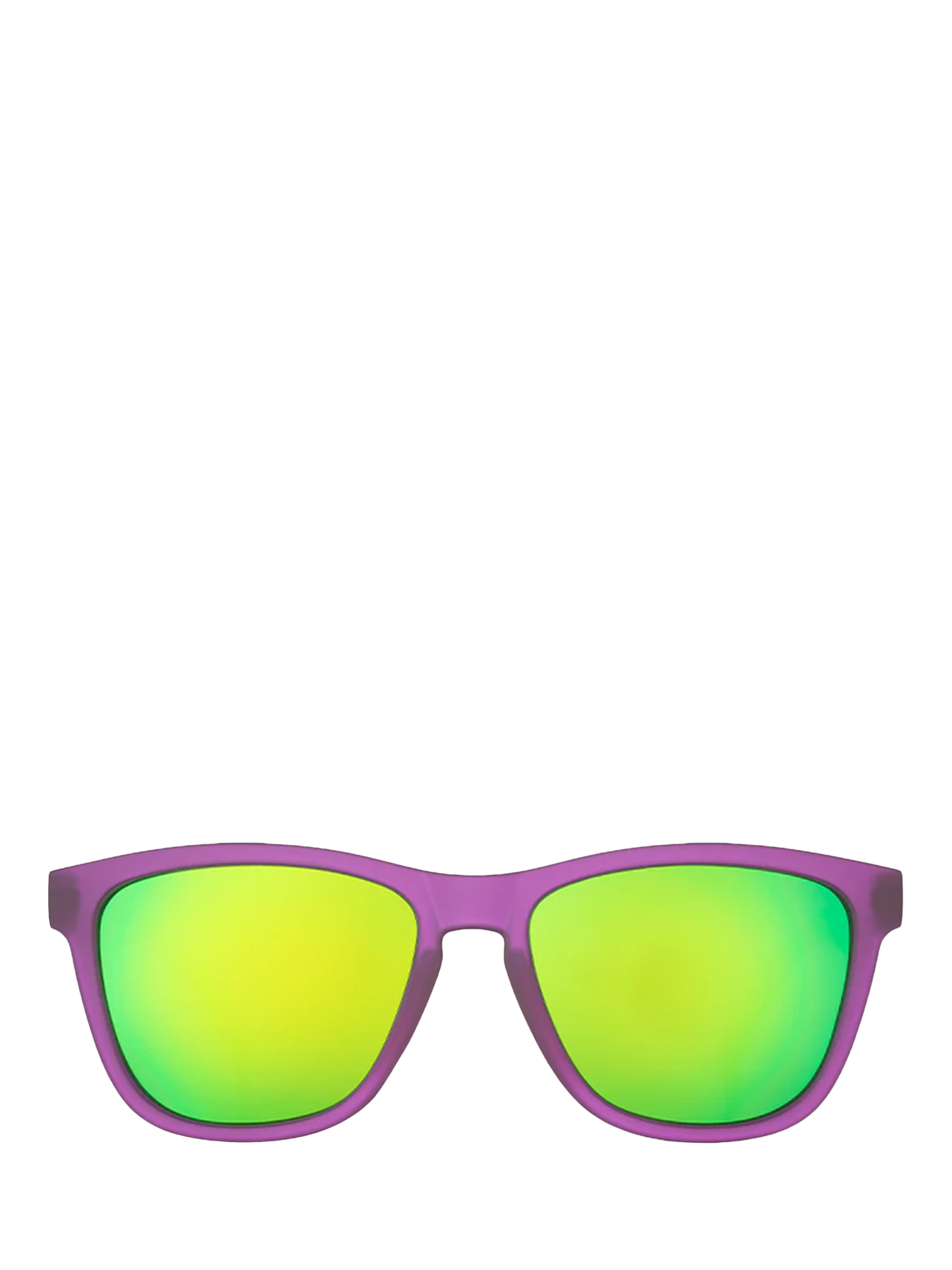 Product image 1 of 5, which shows goodr Gardening with a Kraken Unisex Oval Sunglasses, Purple