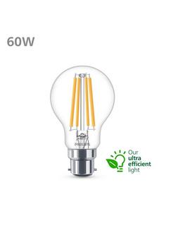 Philips Ultra Efficient 4W B22 LED Classic Bulb, Warm White - view 2, White White