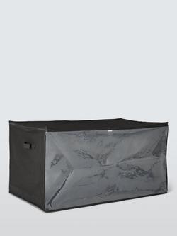 John Lewis Jumbo Storage Bag, Black, Black
