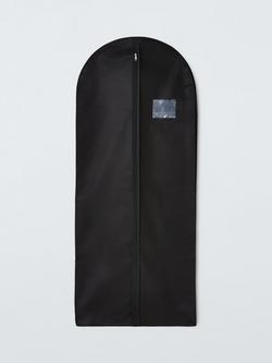 John Lewis Long Dress/Coat Cover, Black, Black