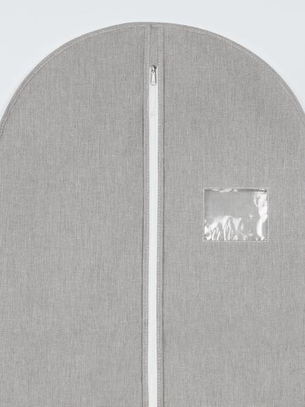John Lewis Suit Cover, Mid Grey - view 2, Mid Grey