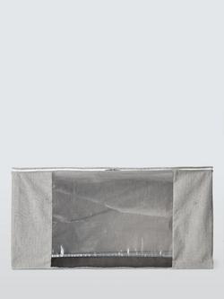 John Lewis Jumbo Storage Bag, Mid Grey - view 2, Mid Grey