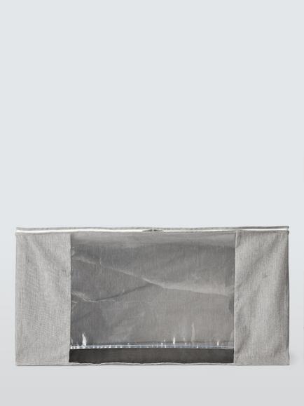 John Lewis Jumbo Storage Bag, Mid Grey - view 2, Mid Grey