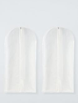 John Lewis Long Dress/Coat Cover, Set of 2, Translucent, Translucent
