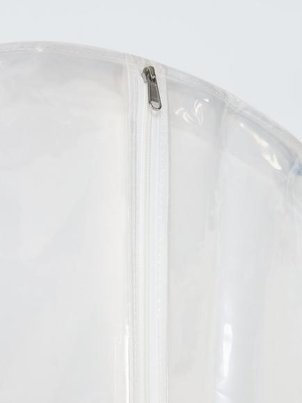 John Lewis Extra Long Dress/Coat Cover, Translucent, Set of 2 - view 2, Translucent