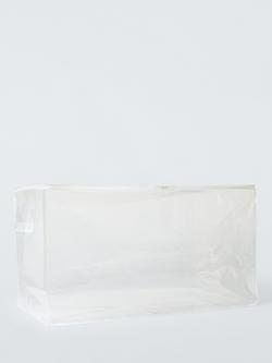John Lewis Jumbo Storage Bag, Translucent, Translucent