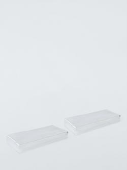 John Lewis Under Bed Storage Bag, Translucent, Set of 2, Translucent