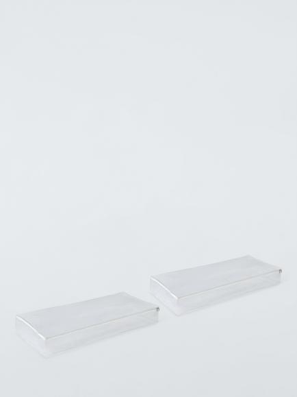 John Lewis Under Bed Storage Bag, Translucent, Set of 2, Translucent