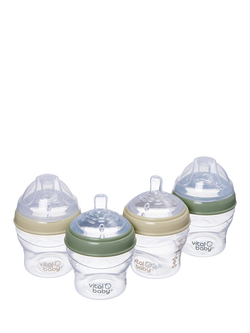 Vital Baby Nurture Breast-Like Bottle, Pack of 4, 150ml, Multi, Multi