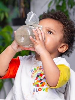 Vital Baby Hydrate Little Sipper Cup, 270ml, Natural Oat - view 2, Natural Oat