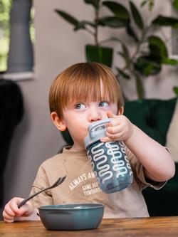 Vital Baby Hydrate Sippy Straw Cup, 350ml, Natural Sky - view 2, Natural Sky