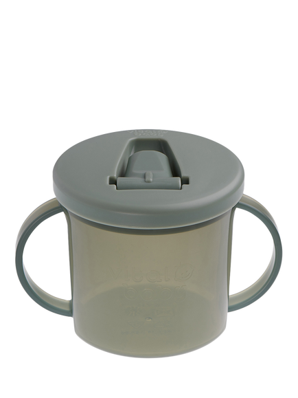 Vital Baby Hydrate Free Flow Cup, 200ml, Natural Moss, Natural Moss