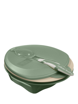 Vital Baby Nourish Scoop Feeding Set, Pack of 2, Natural Moss