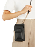 Dune London Samely Crossbody Pouch, Black