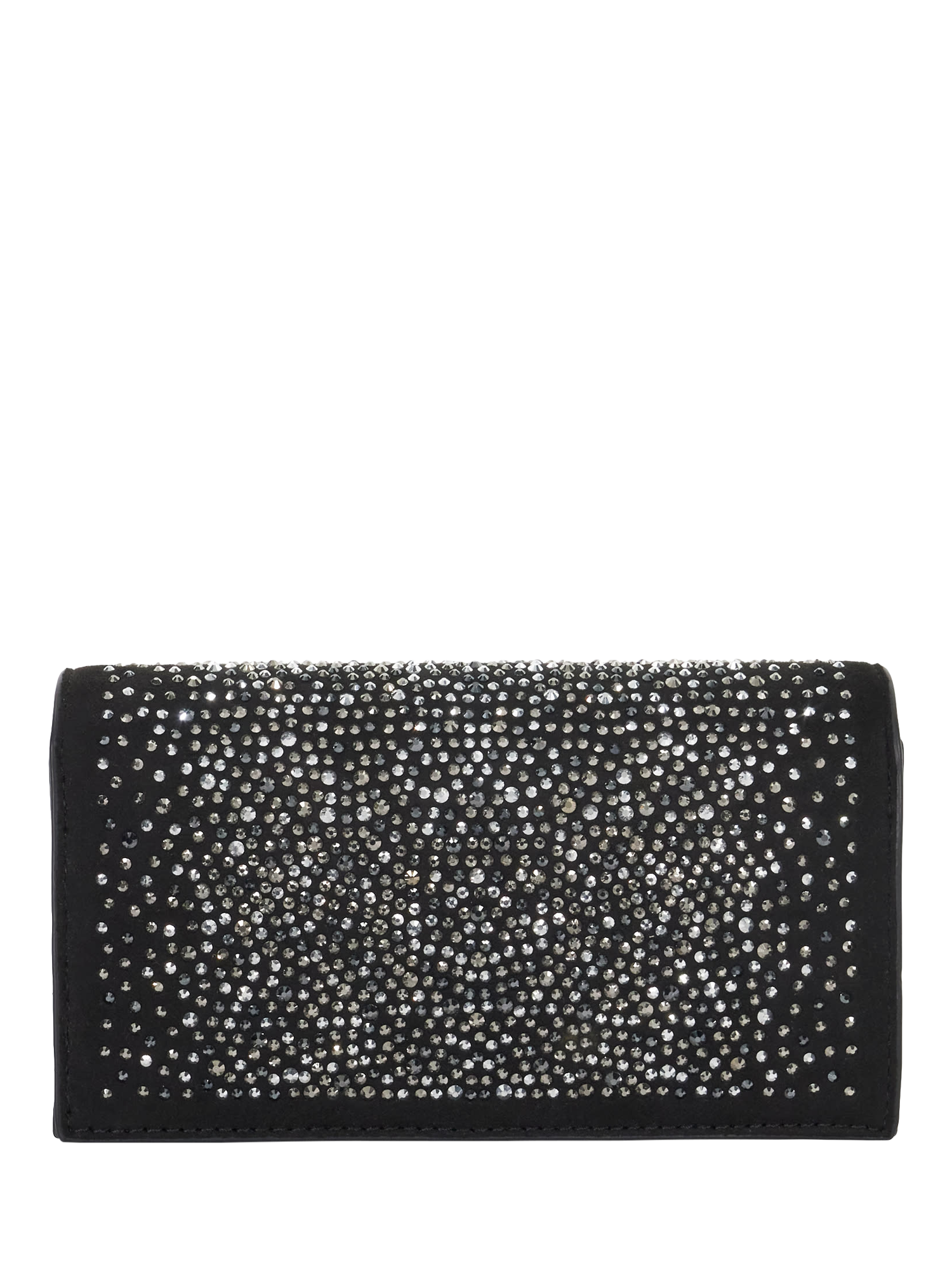 Dune Sapphire Diamante Micro Bag Black